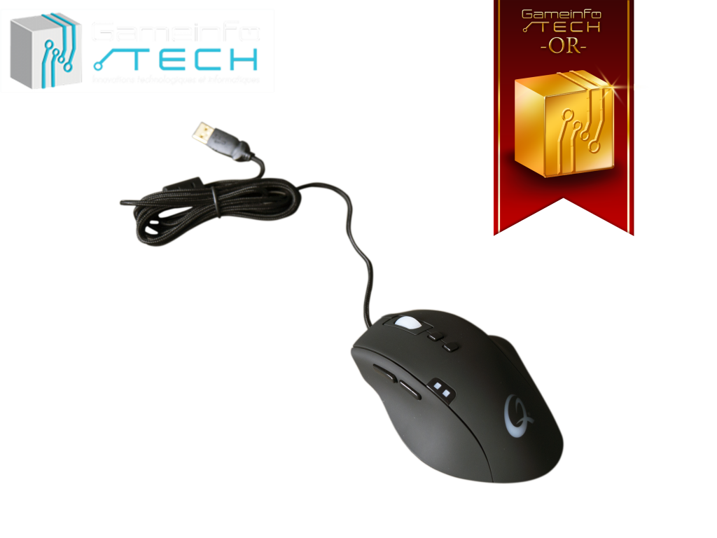 Qpad souri gaming médaille d'or